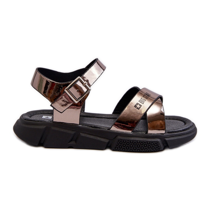 Mädchensandalen Big Star NN374264 Schwarz braun