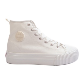 Damen-High-Top-Sneaker Lee Cooper LCW-24-02-2132 Weiß