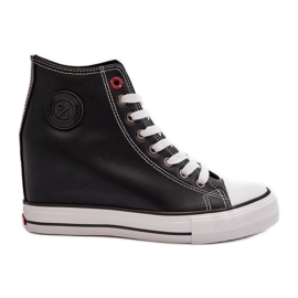 Damen Wedge Sneakers Cross Jeans NN2R4005 Schwarz