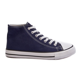 Damen-Sneaker in Marineblau von Socerio
