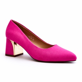 Seastar Fuchsiafarbene Stelloria-Pumps mit hohem Absatz rosa