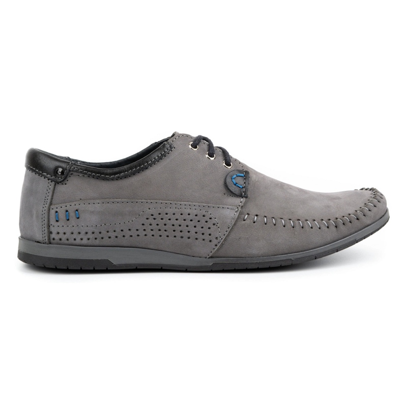 KOMODO Schuhe Herrenmokassins 875 grau