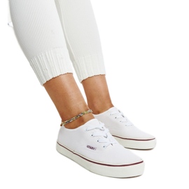 Weiße klassische Erla-Sneaker