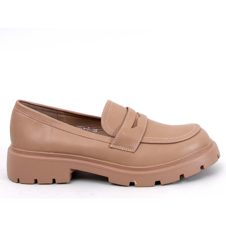 Andral Khaki-Plateau-Loafer beige