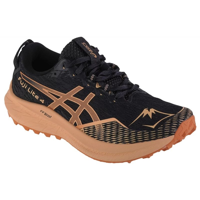 Asics Fuji Lite 4 W Schuhe 1012B514-001 schwarz
