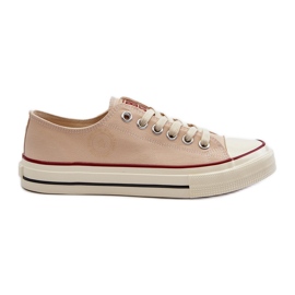 Niedrige Herren-Sneaker Big Star NN174100 Beige