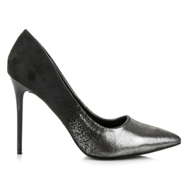Vices Glänzende Pumps schwarz