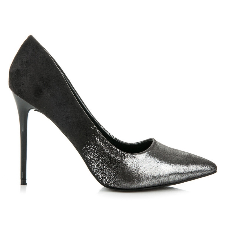 Vices Glänzende Pumps schwarz