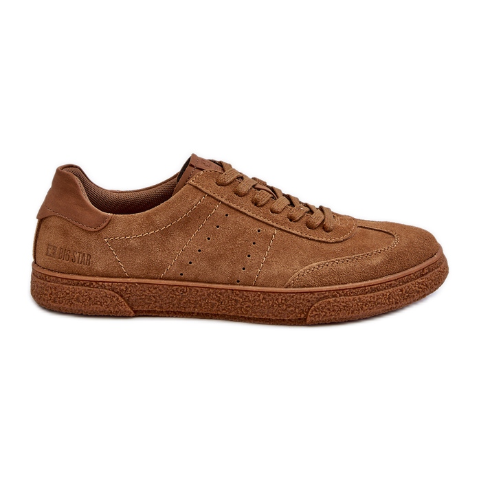 Herren-Wildledersneaker Big Star NN174186 Kamel braun