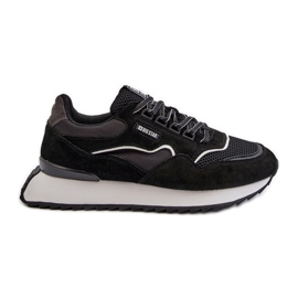 Herren-Sneaker Big Star NN174321 Memory Foam System Schwarz