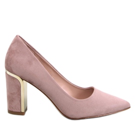 Lucrezia Khaki Stiletto-Pumps beige