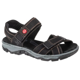 Rieker Sandalen W 68851-02 Sandalen schwarz