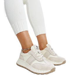 Graue Ledersneaker von Nahas