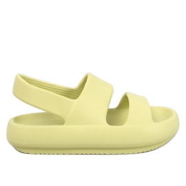 Rickett Green Schaumstoffsandalen grün