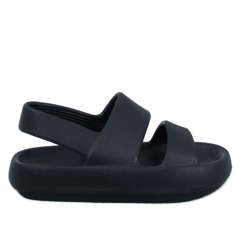 Rickett Schwarze Schaumstoffsandalen