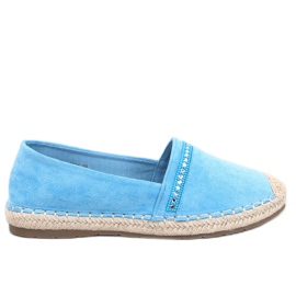 Etance Blue Damen-Espadrilles blau