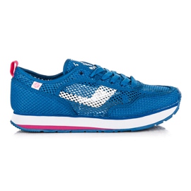 Kylie Sportschuhe aus Mesh weiß blau rosa