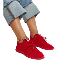 Rote Shukornia-Sportsneaker