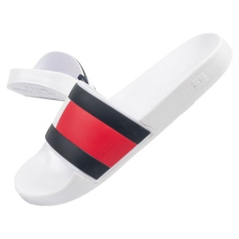 Tommy Hilfiger FM0FM04236YBR Flip-Flops weiß