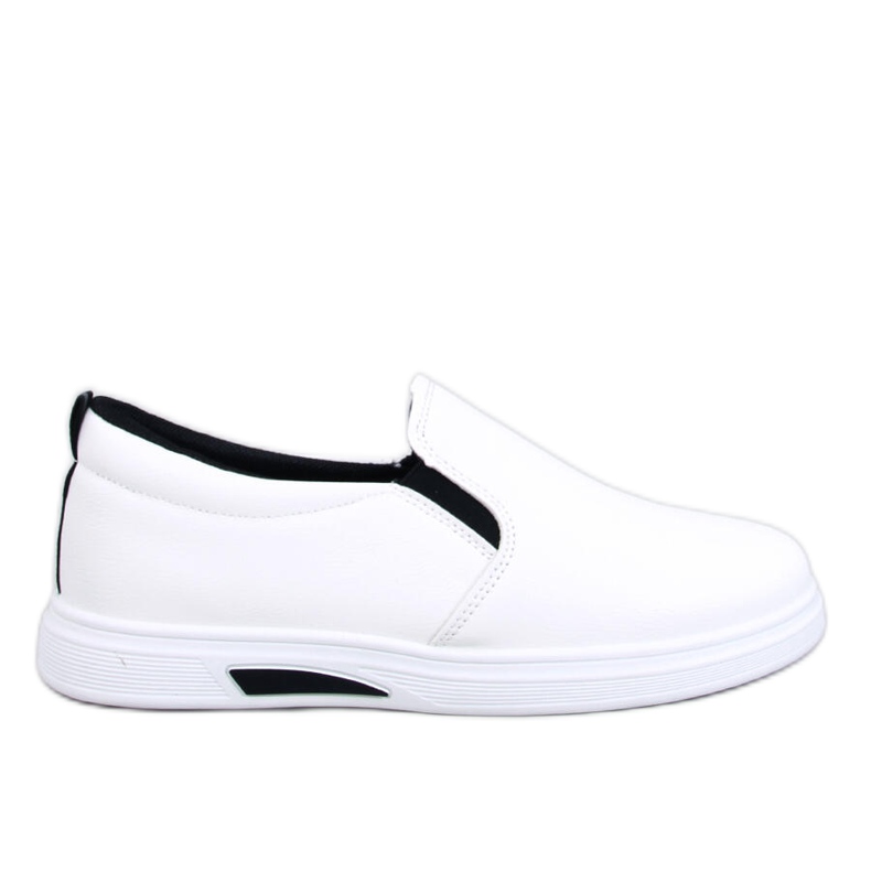 Weiße Slip-On-Sneaker von Alliot