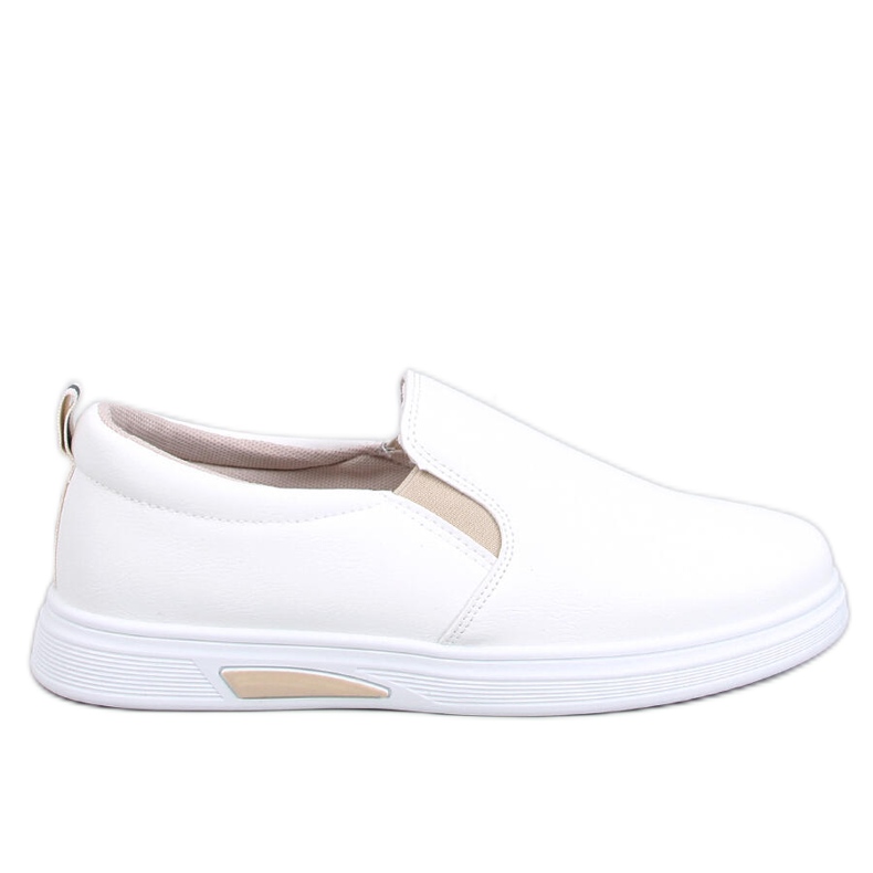 Alliot Slip-On-Sneaker in Weiß/Beige