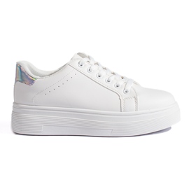 Weiße Damen-Sportschuhe