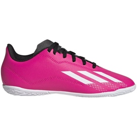Adidas X Speedportal.4 In Jr GZ2449 Fußballschuhe rosa