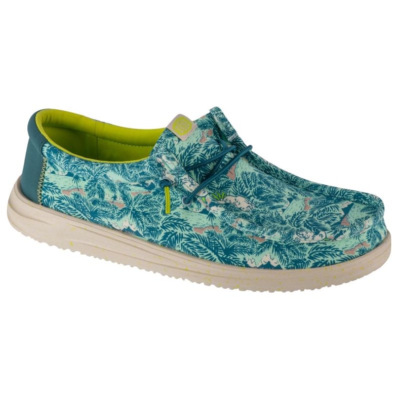 Hey Dude Wally H2O Tropical M 40702-4OR Schuhe blau