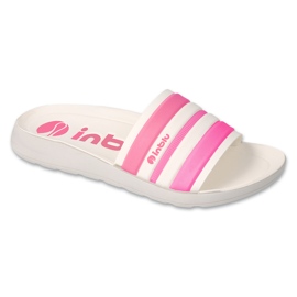 Inblu Damen-Schaumhausschuhe 067D002 rosa