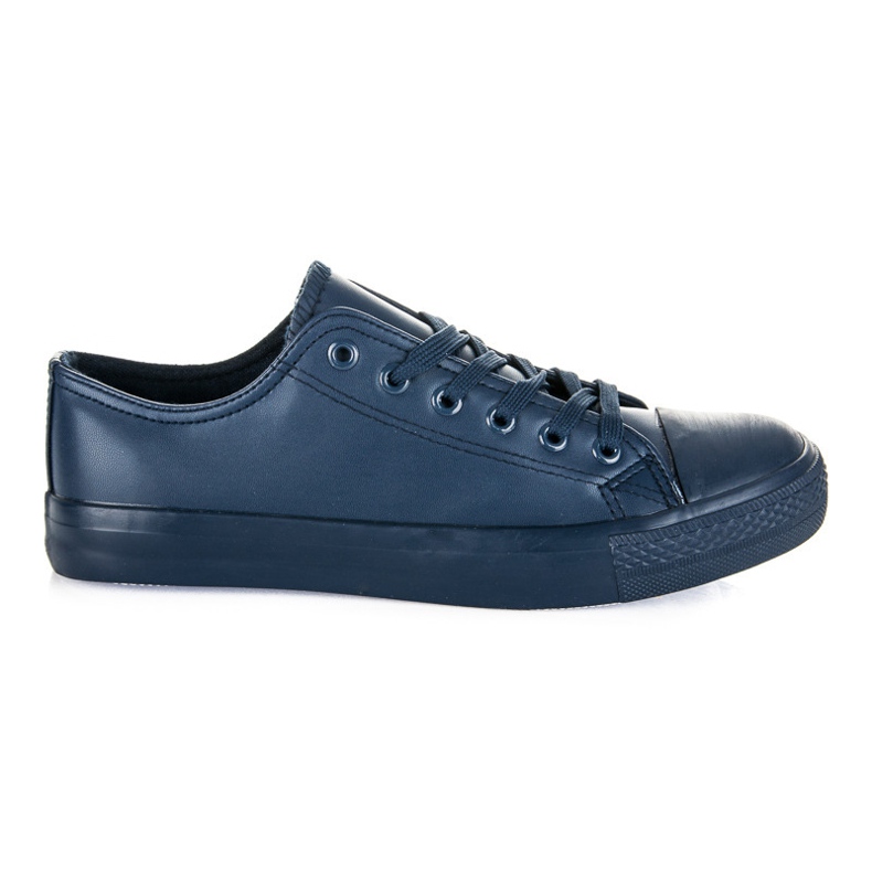 Marineblaue Turnschuhe