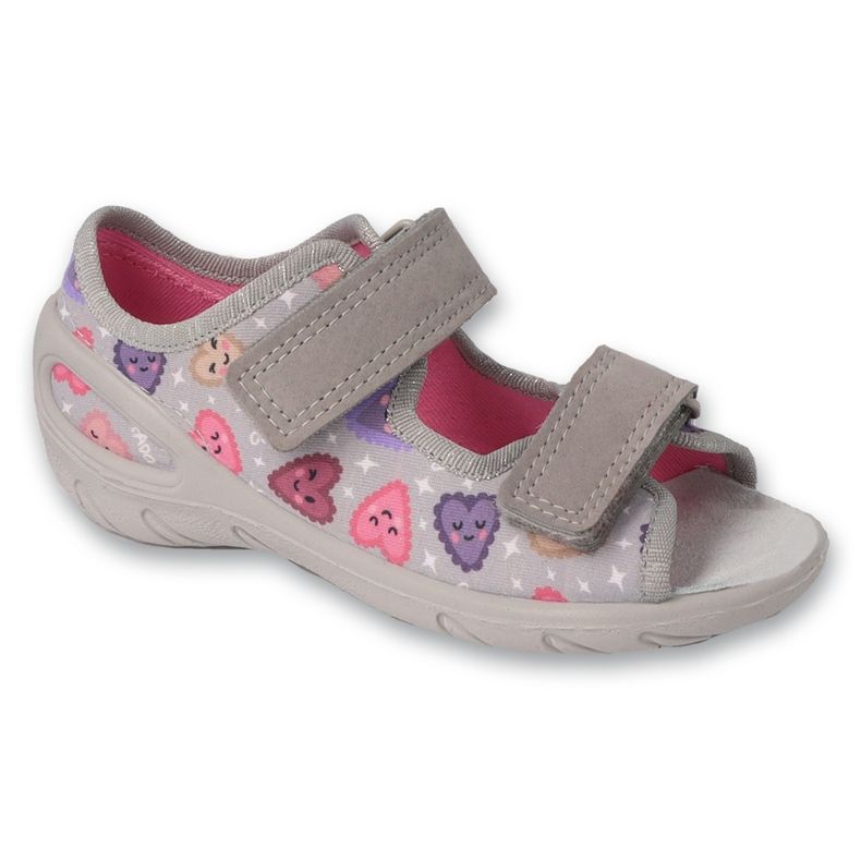 Befado Kinderschuhe PU 064X001 grau
