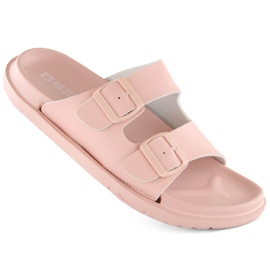 Damen-Flip-Flops aus Schaumstoff mit nackten Schnallen Big Star NN274A753 rosa
