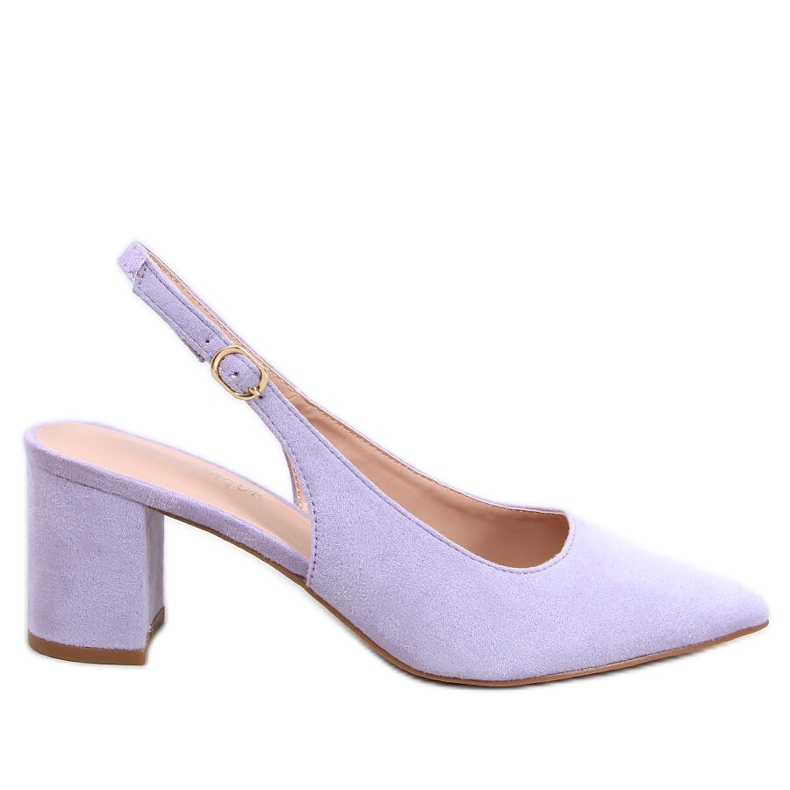 Soheil LT.PURPLE Pumps mit offenem Absatz violett
