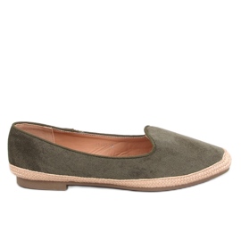 Ballot Olive Damen-Espadrilles grün