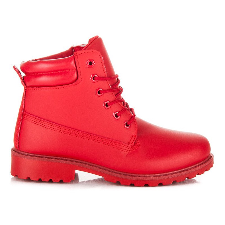 Seastar Damenstiefel Trapper rot