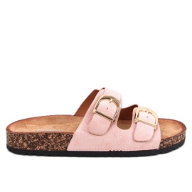 Scholki Byrd Rosa Korkhausschuhe