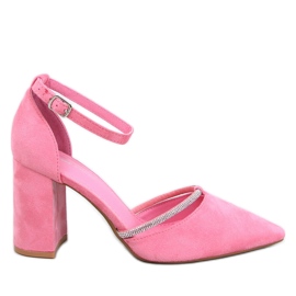 Ayari Rosa Riemchen-High-Heel-Pumps