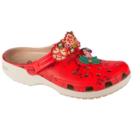 Crocs Klassische Clogs Frida Kahlo Classic Clog 209450-2Y2 rot