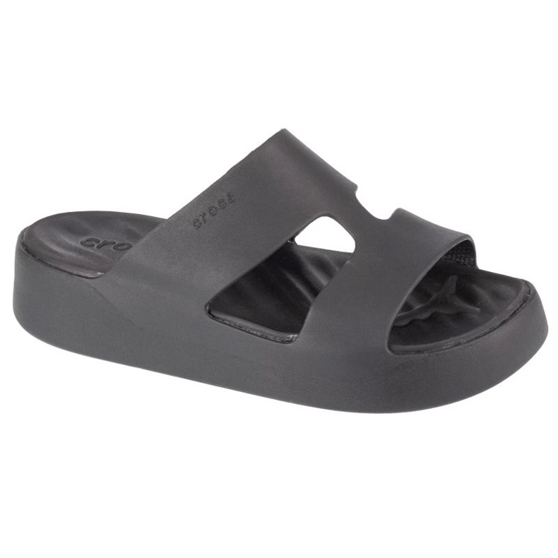Crocs Gataway Platform H-Strap 209409-001 Flip-Flops schwarz