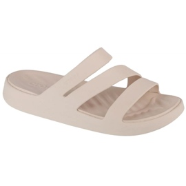 Crocs Getaway Strappy Sandal 209587-160 Flip-Flops beige