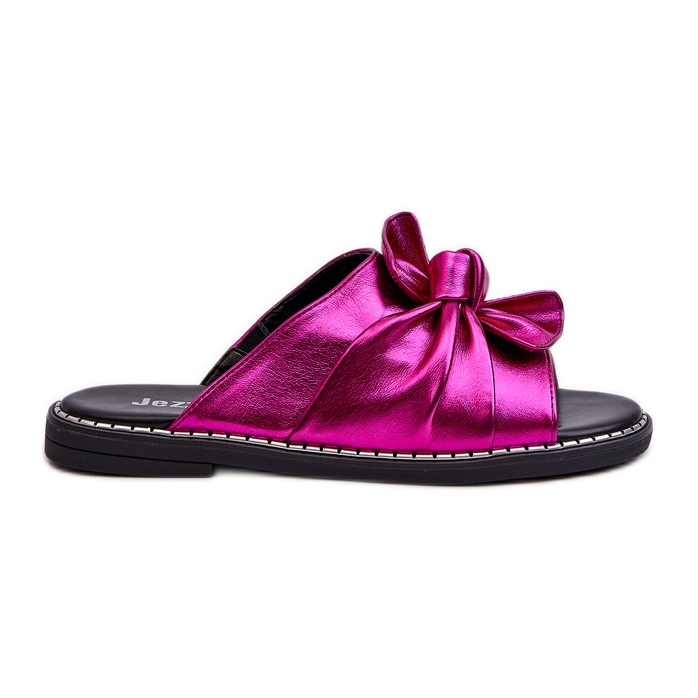 Flache Damen-Flip-Flops Fuchsia Nelvira rosa
