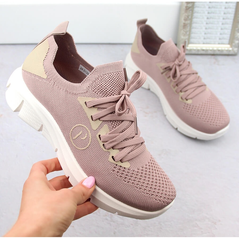 Rosa Sportschuhe für Damen Potocki BK01303