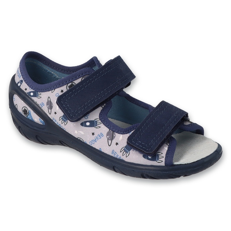 Befado Kinderschuhe PU 064X002 blau