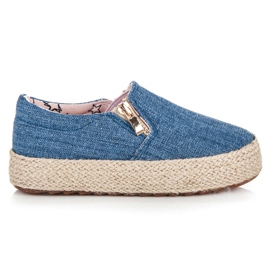 Kylie Kinder Espadrilles blau