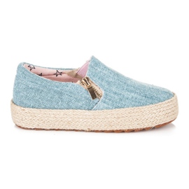 Kylie Kinder Espadrilles blau