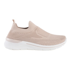 Puderfarbene Damen-Fitnessschuhe rosa