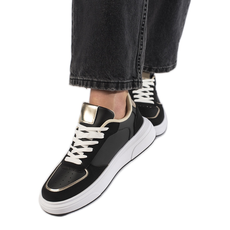 Schwarze Damen-Sneaker