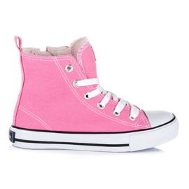 American Club Hohe Turnschuhe für ein Mädchen rosa