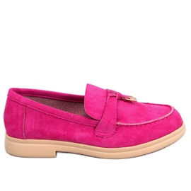 Wildleder-Loafer von Ottavia Fuchsia rosa