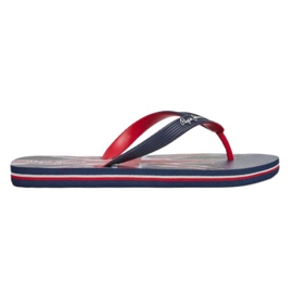 Pepe Jeans Hawi Life Union Jack M Flip-Flops PMS70148 blau